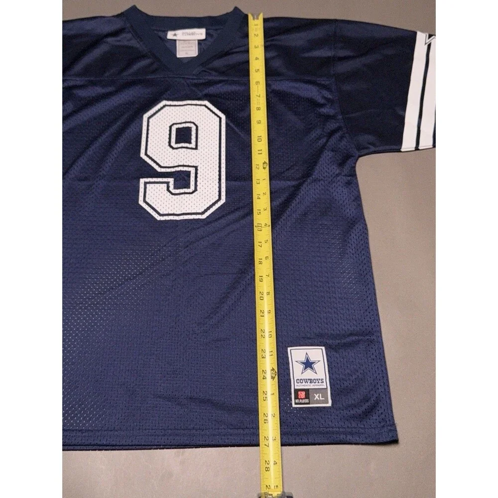 Dallas Cowboys Brand Tony Romo Blue Jersey Youth Size Extra Large XL